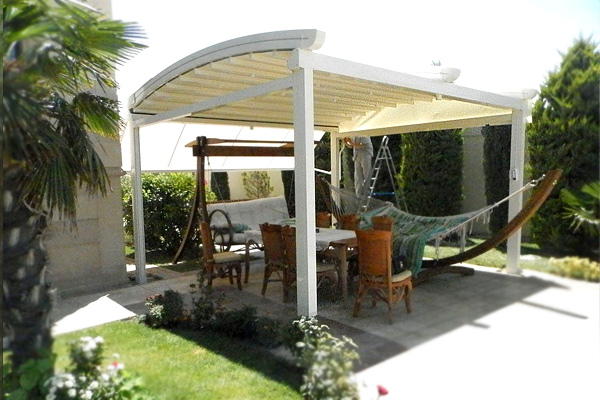 raduslu-pergola radüslü pergola